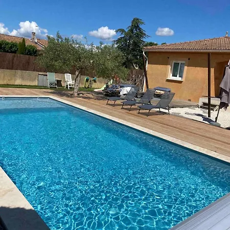 Villa L'olivier House With Swimming Pool Meynes
